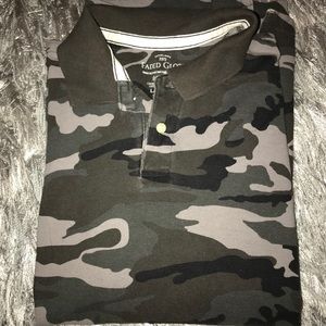 Mens Faded Glory camo polo